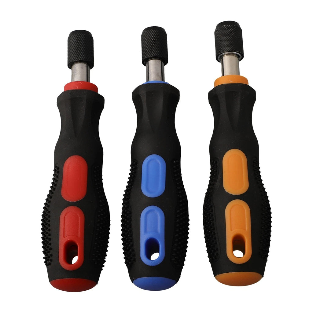 Rubber Non-Slip Handle Screwdriver for (Length: Mm, Hex: Mm)