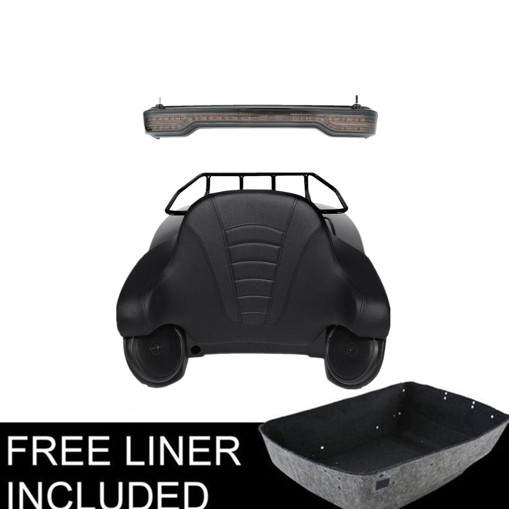 Trunk Rack Speakers Tail Light Pad for Harley Touring (2014–2023)