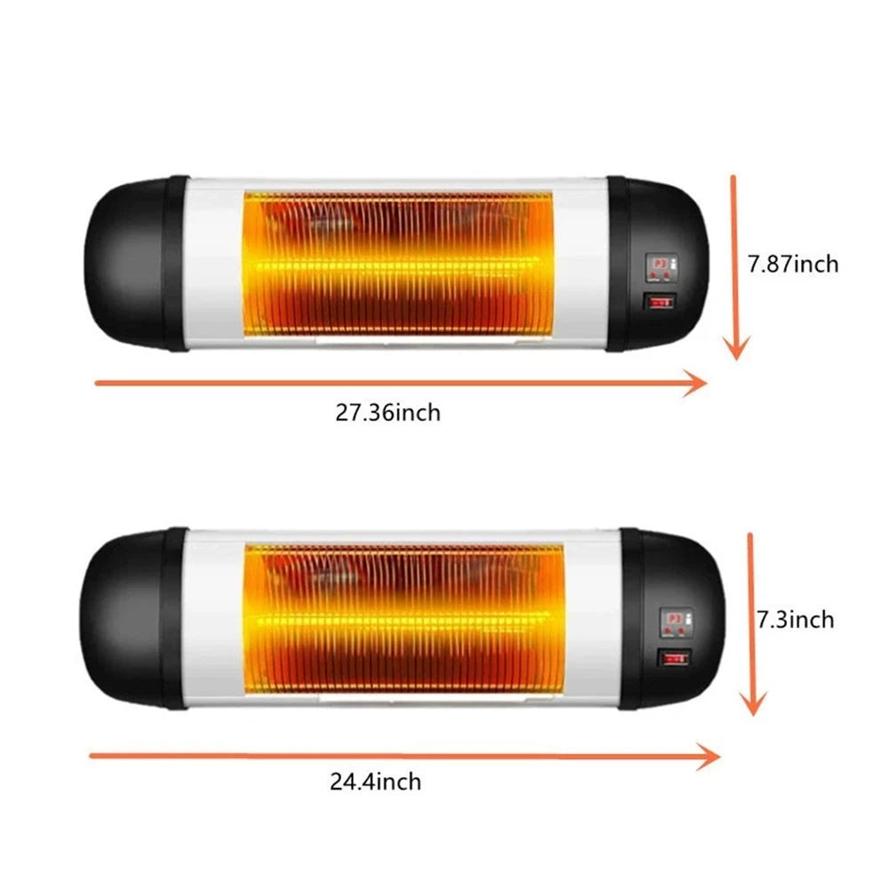 Protective Sleeves for Wall Mounted Patio Heating Equipment