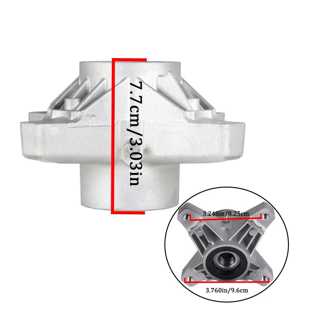 Set of 3 Spindle Assembly for MTD Cub Cadet (618-3129A, 618-04426, 918-04217)