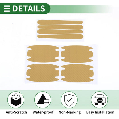 Set of 1 Car Door Handle Cup Cover Protection Film for