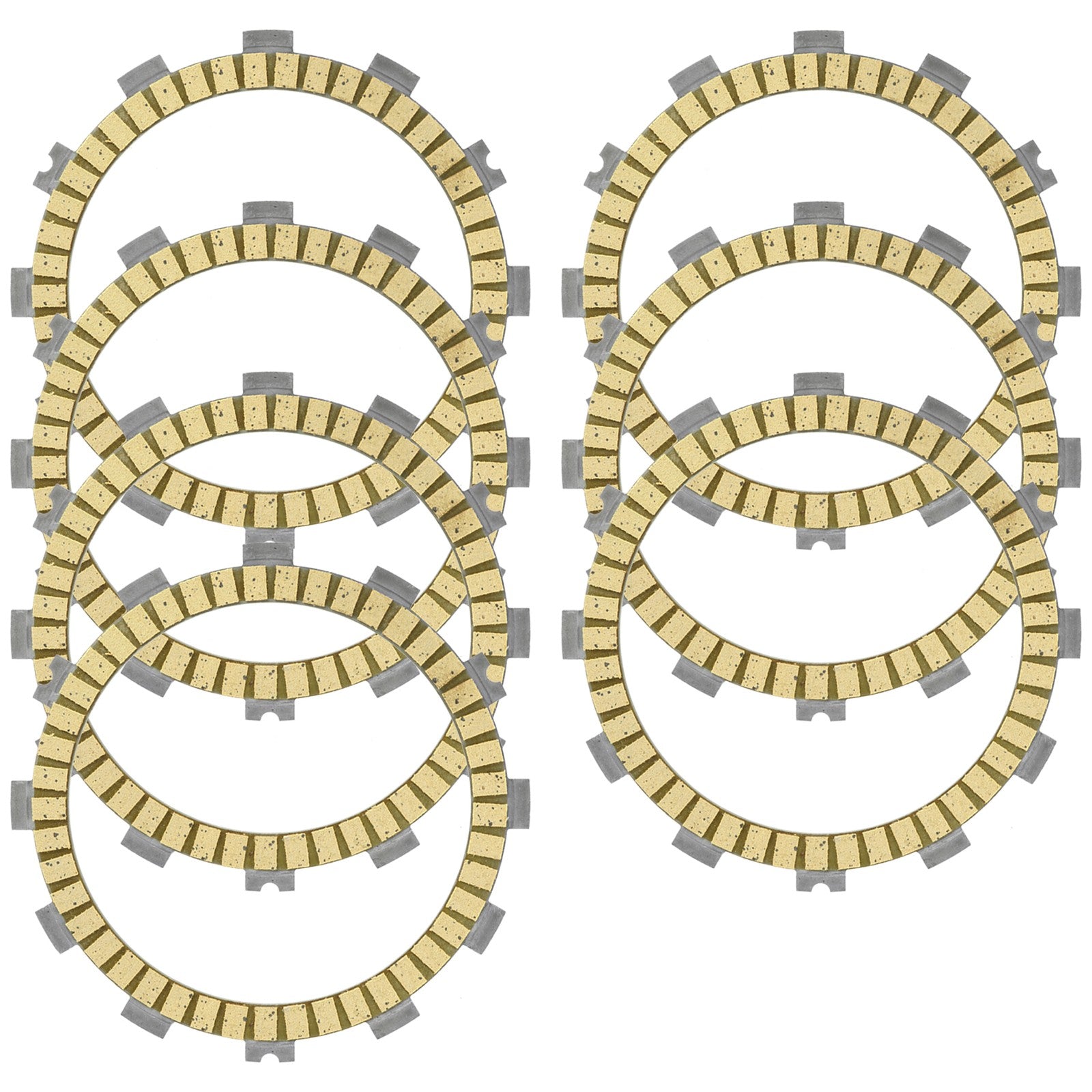 Clutch Friction Plates Replacement for Kawasaki KLT200 (1981–1983)