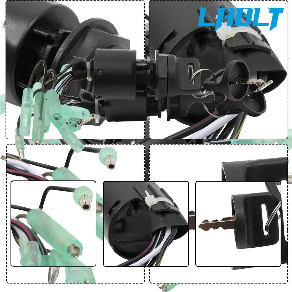 Outboard Ignition Switch & Key for Honda BF115 BF135 BF150 BF200 (2001–2019)