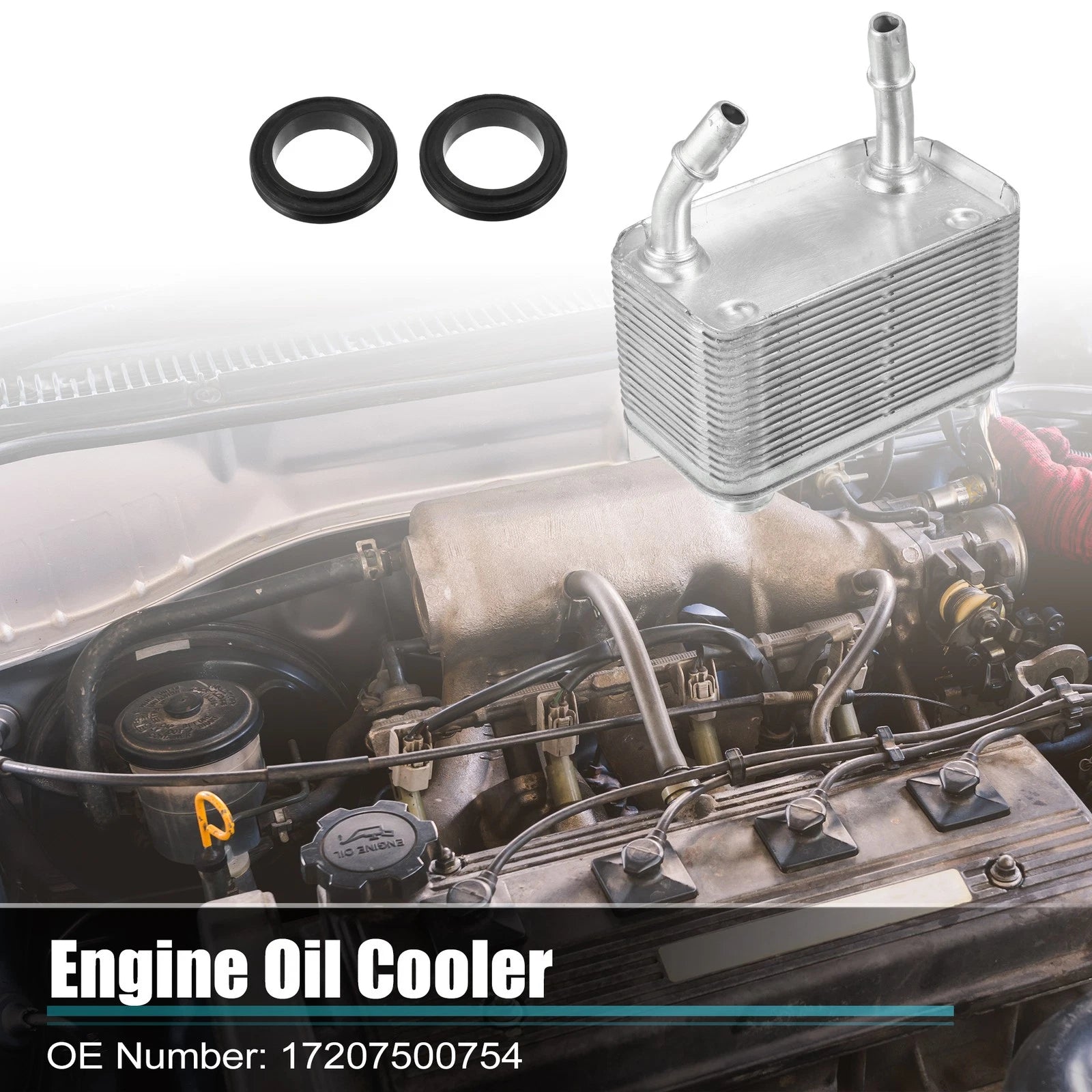 Engine Oil Cooler Housing with Gasket for BMW X5 (2007–2013)