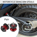 Motorbike Swingarm Spools CNC 8mm Pair for Universal (2000–2025)
