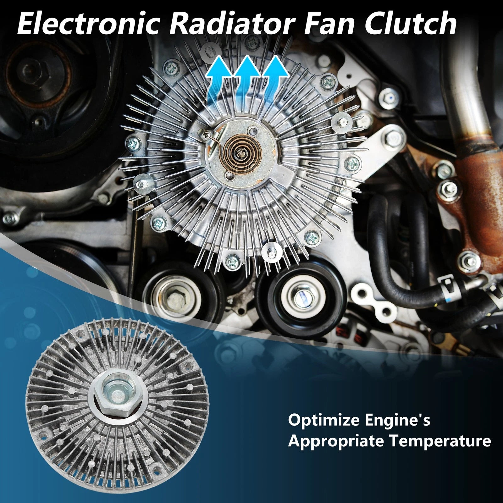 Engine Cooling Fan Clutch Replacement for BMW 318i E30 (1984–1995)