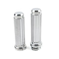 Chrome Handlebar Hand Grips for Harley Heritage Softail Dyna (1991–2023)