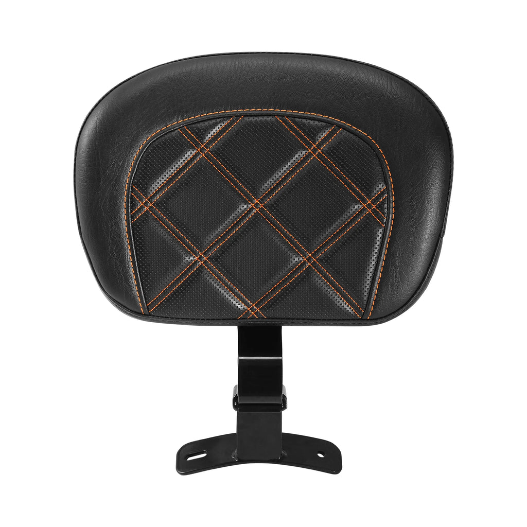 Backrest Pad for Harley Street Glide (2009–2023) Black + Orange
