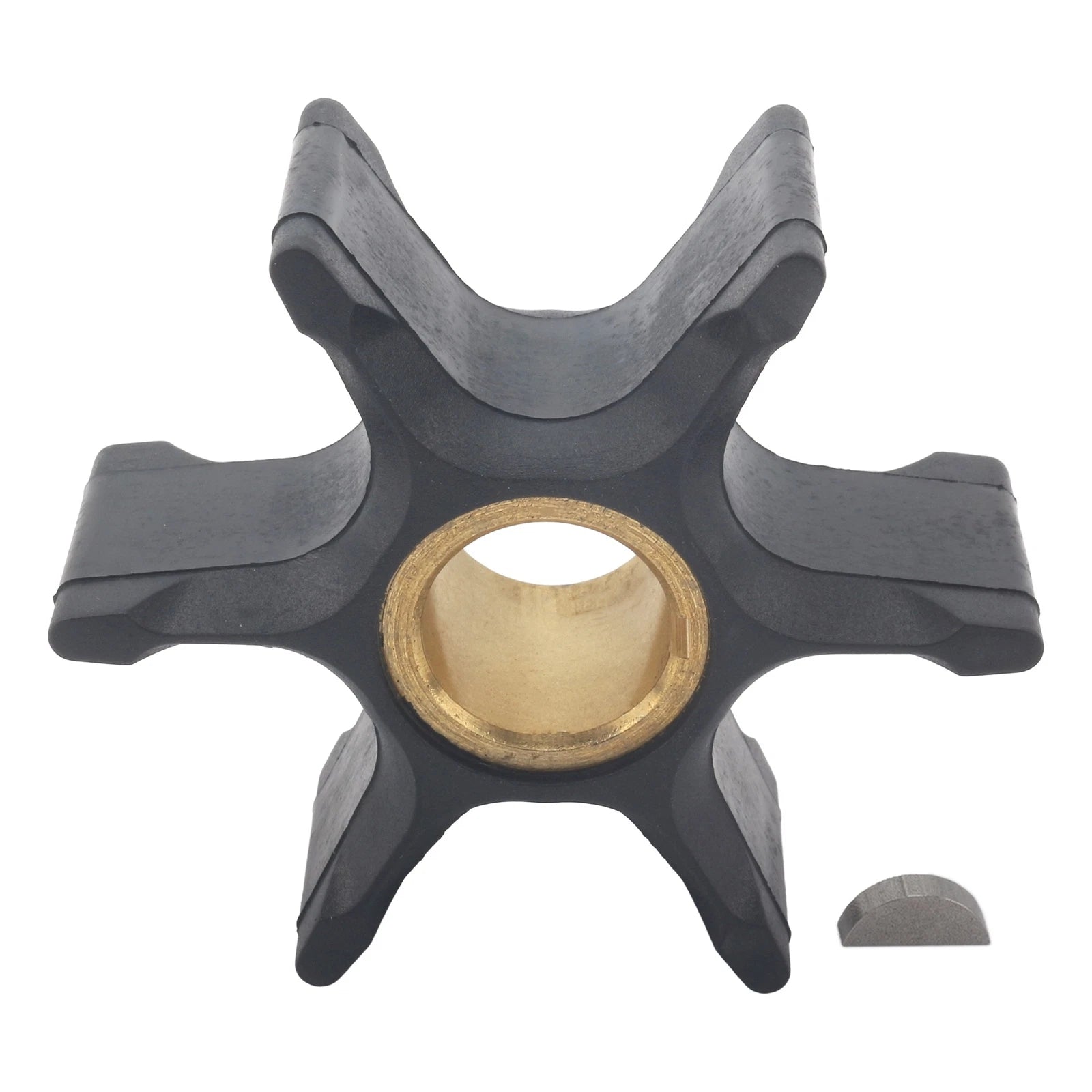 Outboard Water Pump Impeller & Key for Evinrude Johnson (85-235HP)