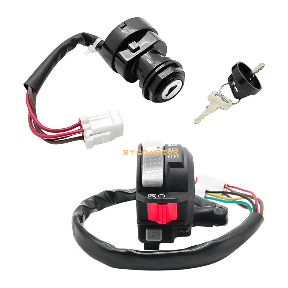 Headlight Start Stop Switch & Ignition Key Switch for Yamaha YFZ 450 (2006–2013)