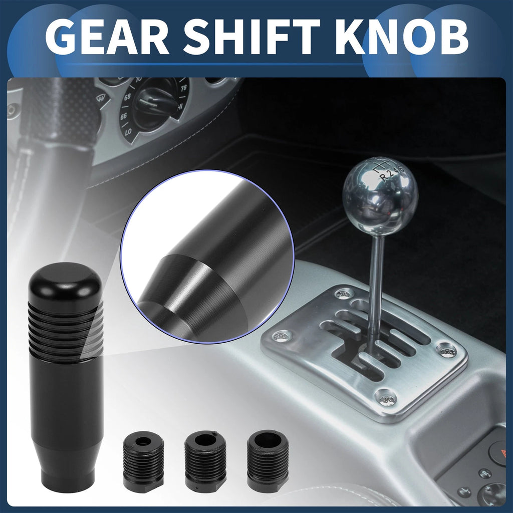 Shift Knob with 3 Adapters for Universal Vehicles (Automatic/Manual)