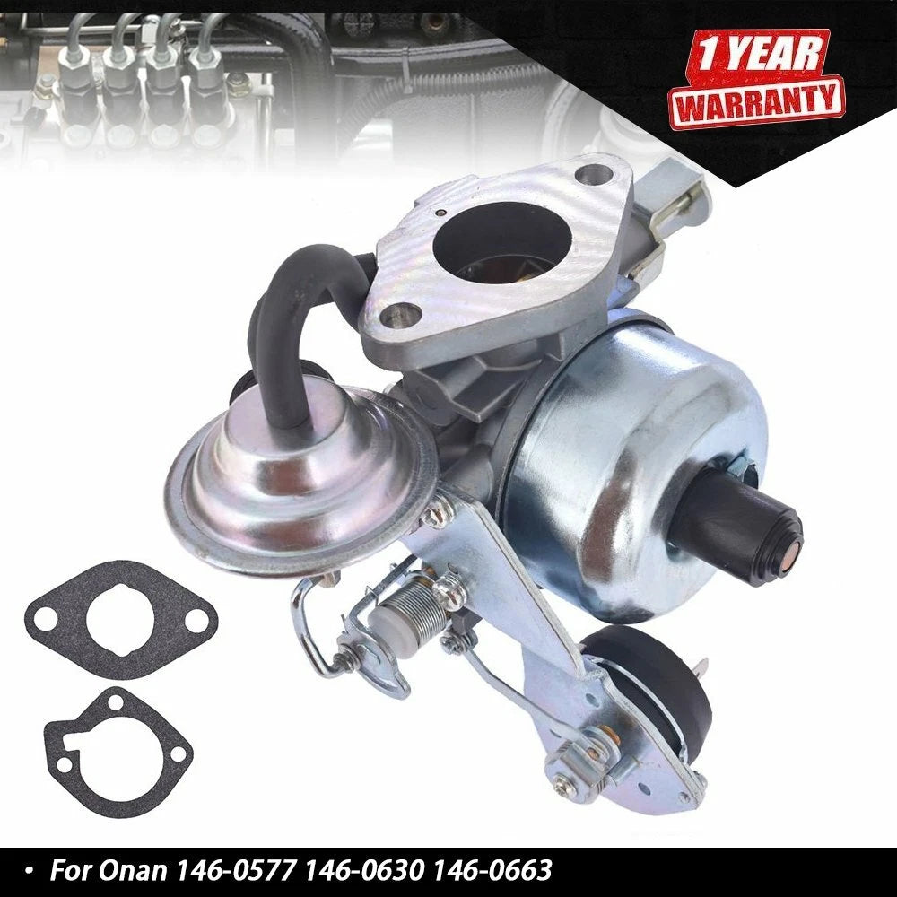 Carburetor for Onan BGE, BGD, BGDL (146-0663, 146-0577, 146-0630)