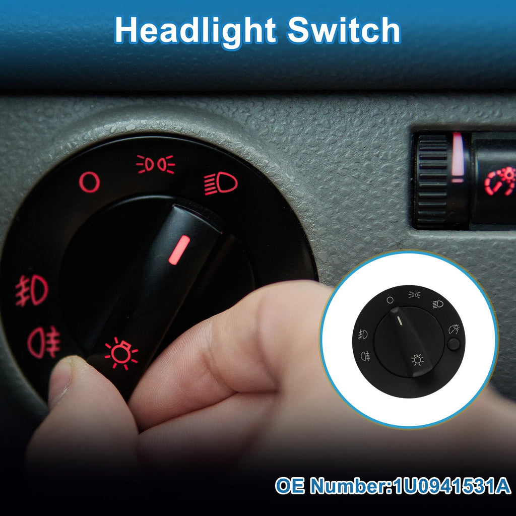 Headlight Switch for Audi A3 8L (1997–2003) OEM Replacement