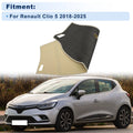 Dash Cover Set for Renault Clio 5 (2018–2025) Without HUD Polyester Beige