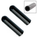 Set of 2 Door Lock Knobs for BMW E36 E70 E82 E85 E90 (Black Plastic)