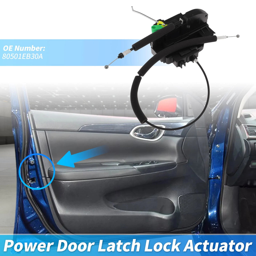 Front Left Power Door Lock Actuator 80501EB30A for Nissan Pathfinder (2004–2011)