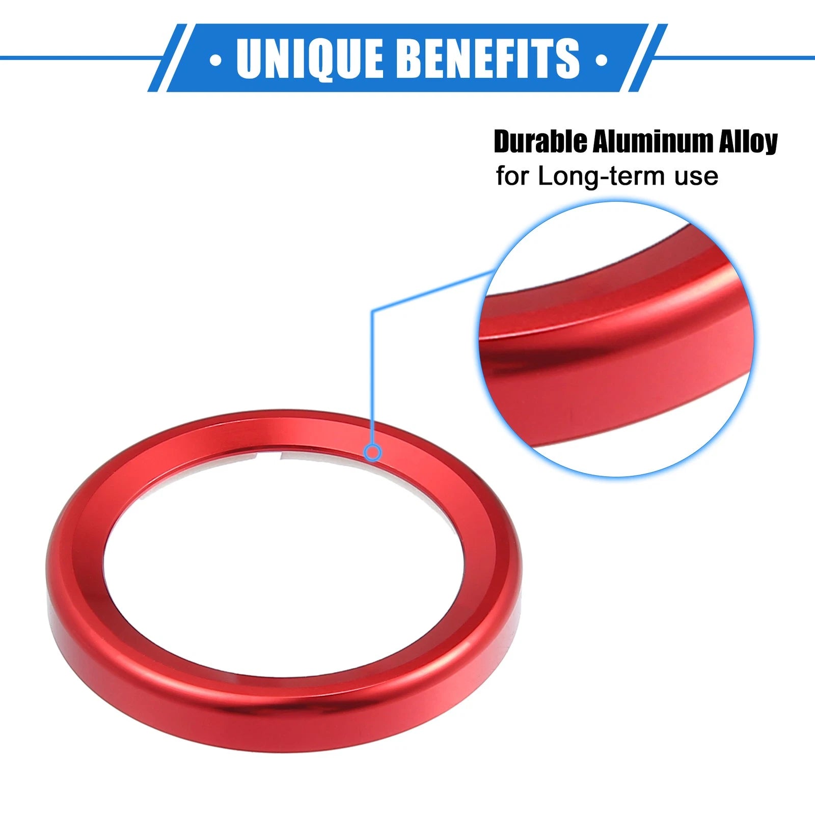 Push Button Cover for Ford Maverick (2022–2023) Red
