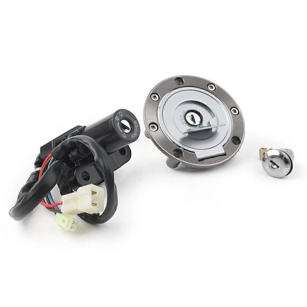 Ignition Lock Fuel Tank Cap Key for Yamaha (1998–1999, 2004–2012)