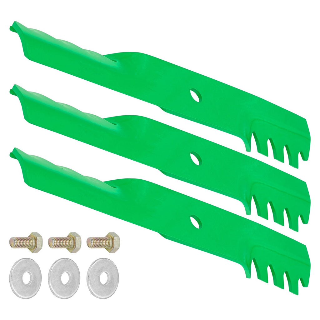 48 Inch Deck Blade with Bolt Replacement for Exmark Lazer Z HP LHP4XXX