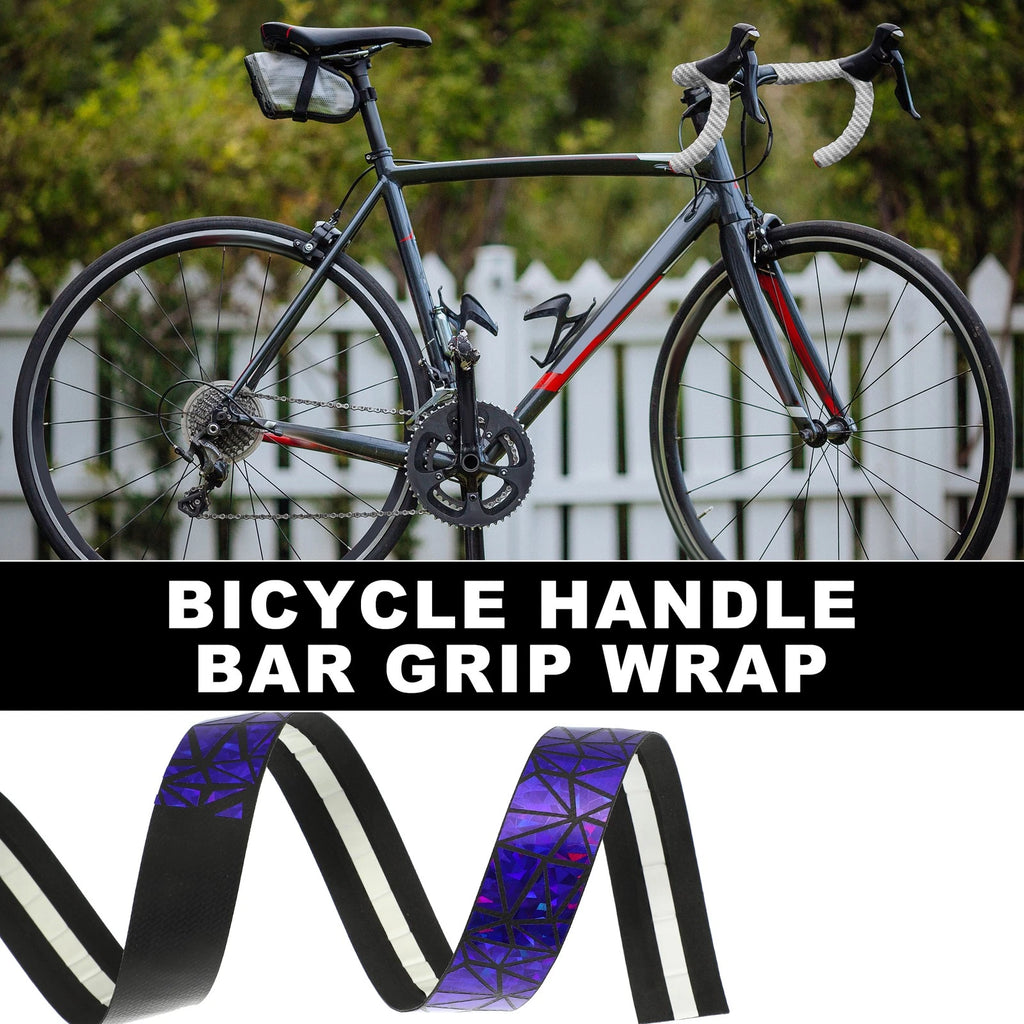 Road Bike Handlebar Grip Tape Set with End Plugs for Universal Fit
