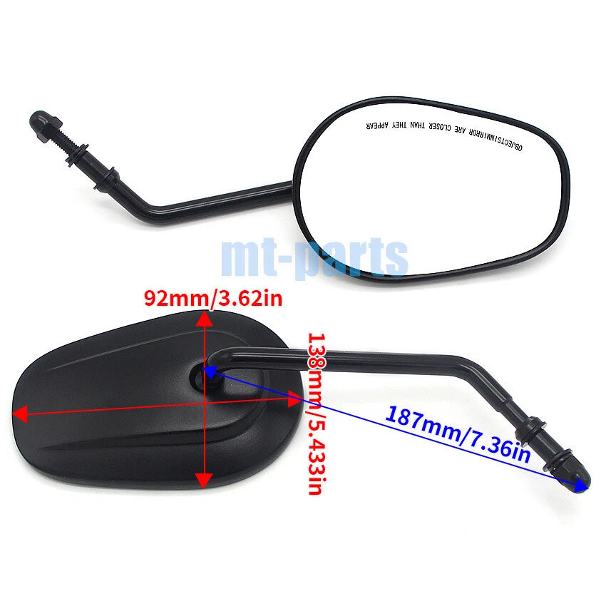 Rear View Mirror for Harley Davidson Electra Glide Ultra Classic FLHTCU (2014–2017)