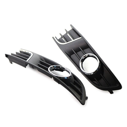 Pair Front Bumper Fog Light Covers for VW Polo (2011–2013)
