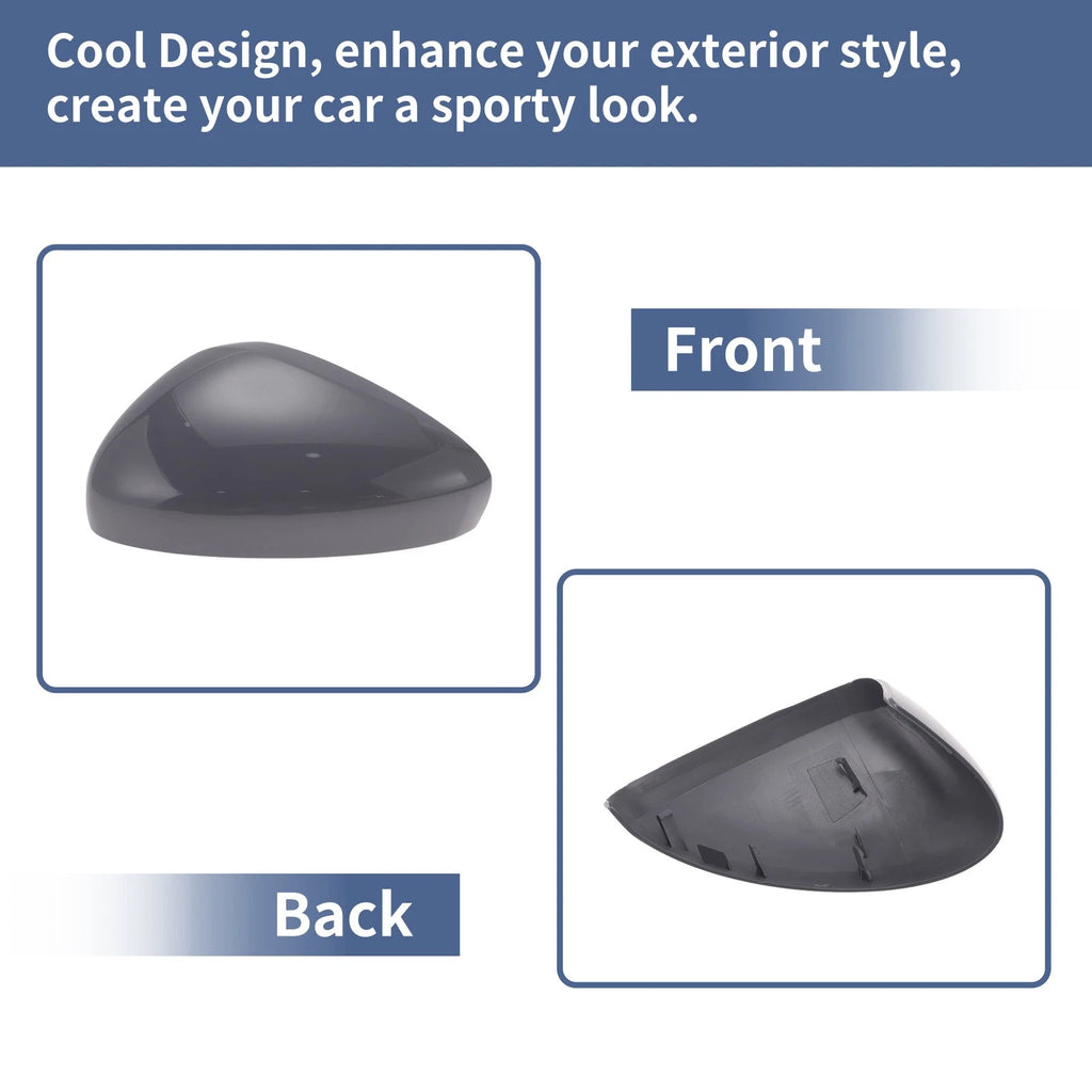 Mirror Cover Cap for Citroen C3 II (2010–2016) - Gray