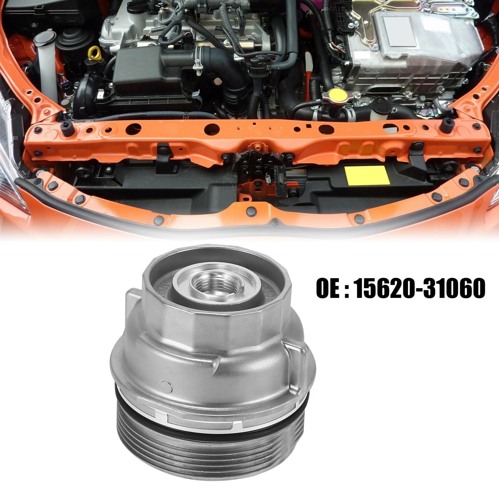 Oil Filter Housing Cap Replacement for Lexus ES300h Toyota Camry (2010–2018)