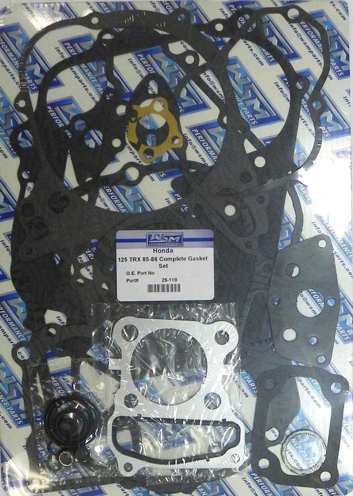 Complete Gasket Kit 25-118 for Honda TRX 125 (1985–1986)