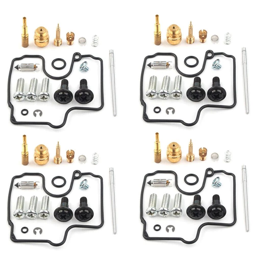 Set of 4 Carburetor Gasket Jet Repair Kits for Suzuki SV650 SV650S (1999–2002)