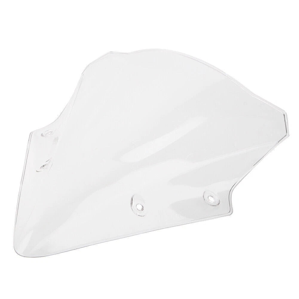 Dual Bubble Clear Windscreen for Kawasaki Ninja 650 EX650 ER6F (2017–2019)
