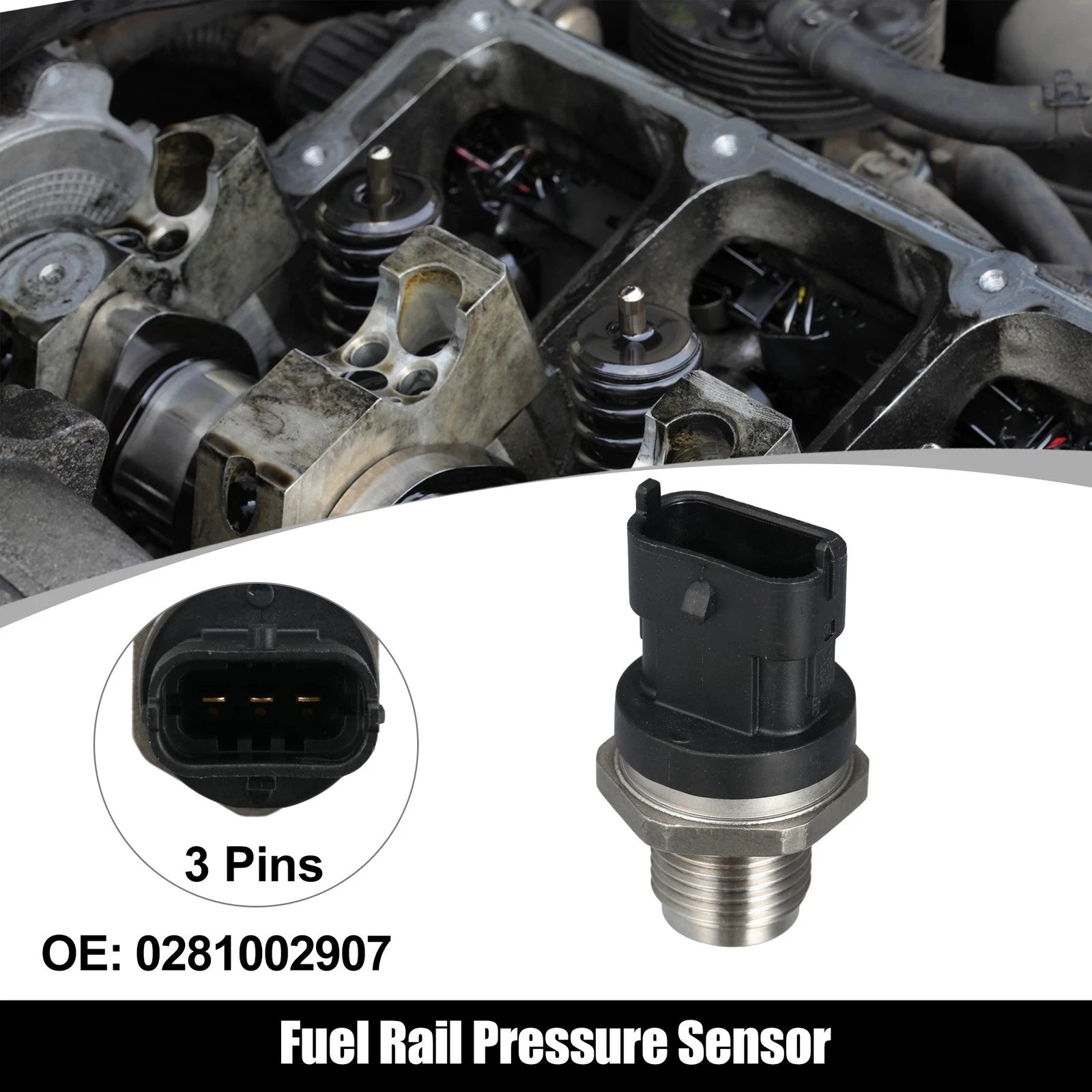Fuel Rail Pressure Sensor Replacement for Mercedes-Benz C Class (2008–2014)