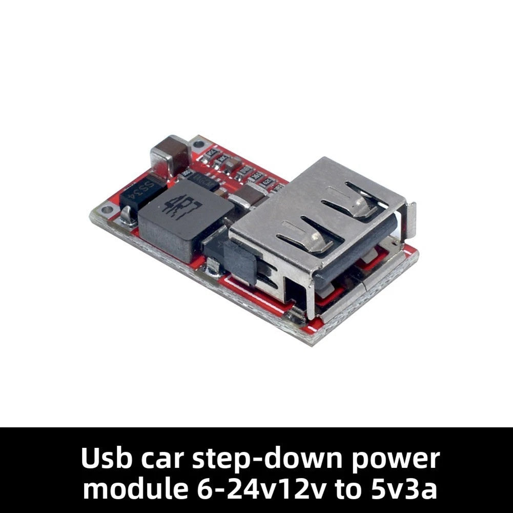 Dual USB Step Down Module for Car and Solar Systems (6V-40V)
