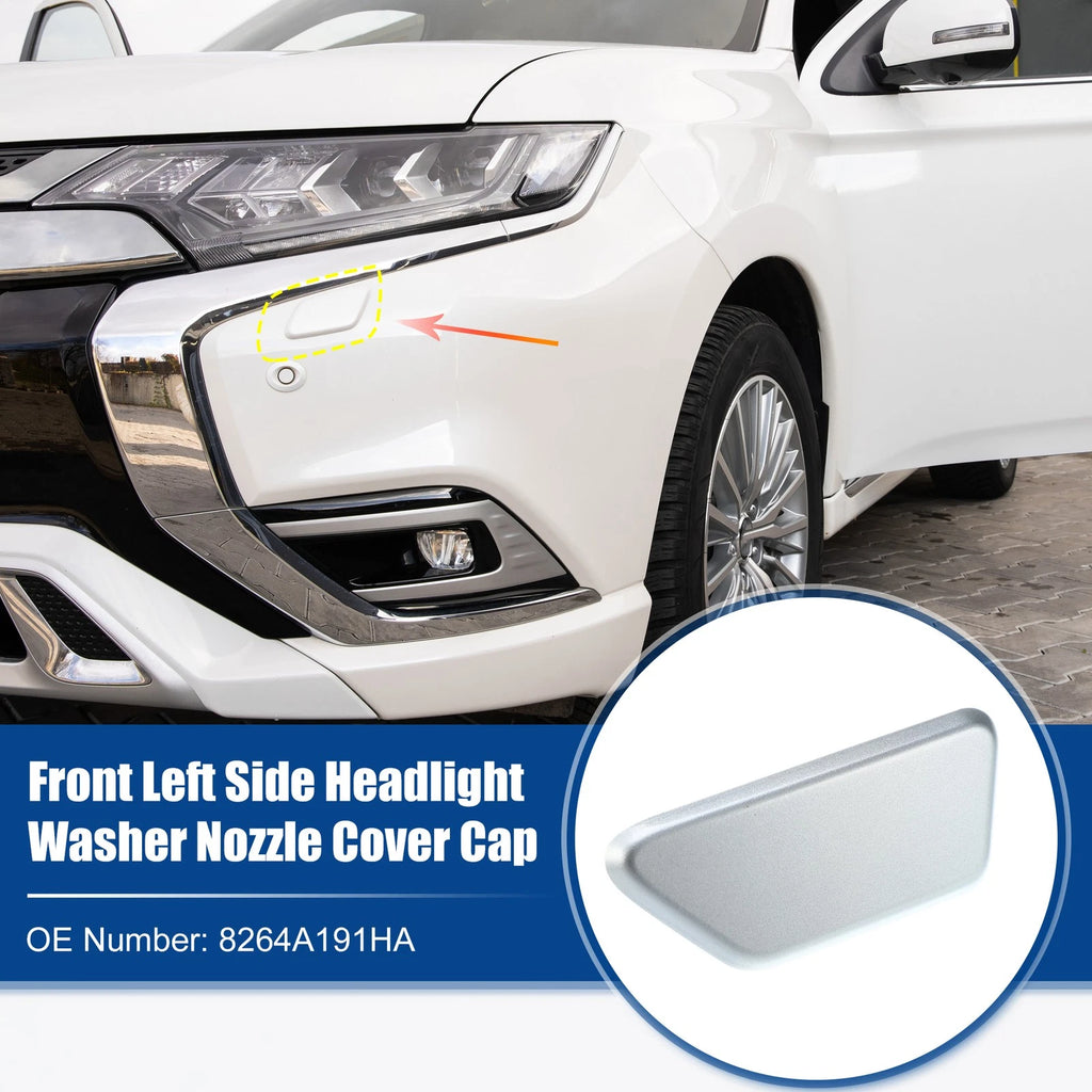 Left Headlight Washer Nozzle Cover Replacement for Mitsubishi Pajero (2009–2019)