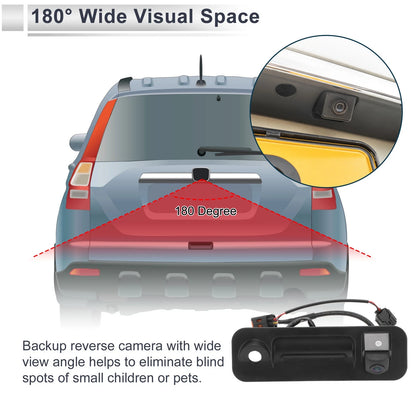 Rear View Camera Backup Reverse Camera 120-180 Degree for Hyundai Sonata (2015–2017)