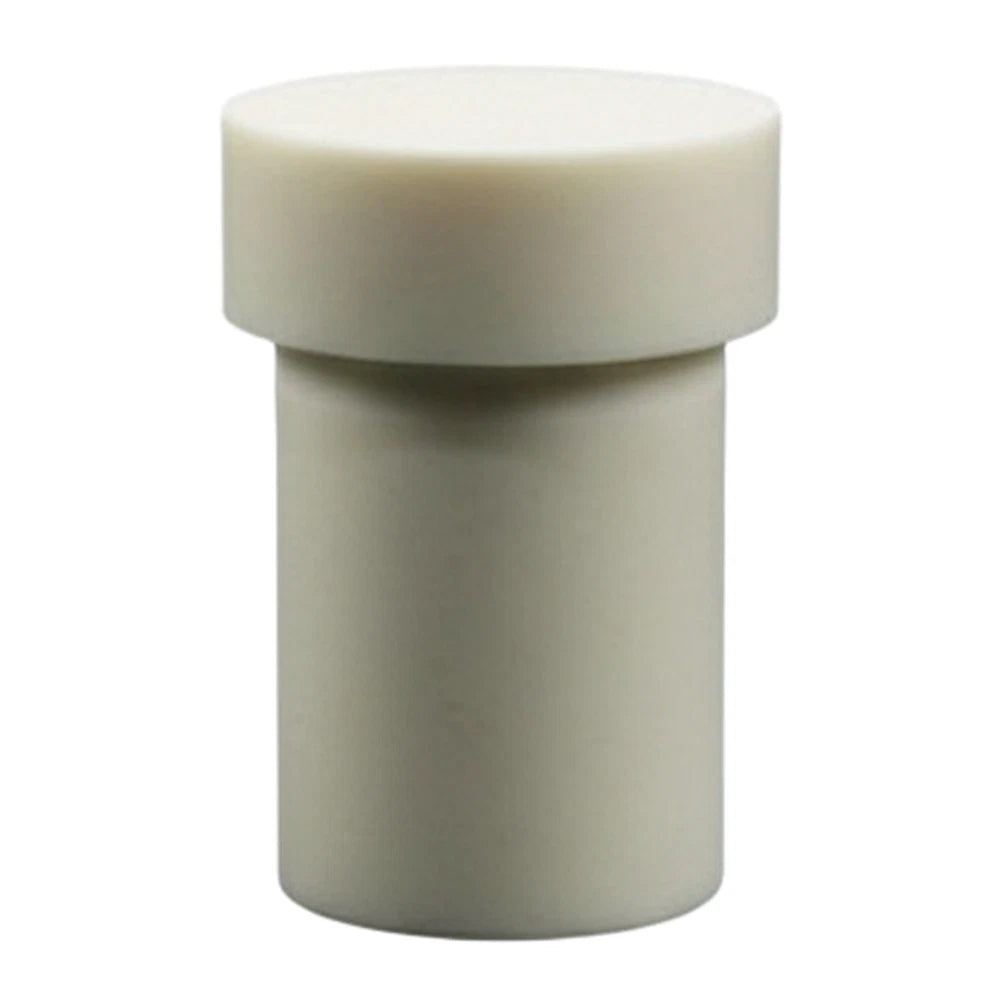 White ABS Plastic Billiard Cue Ferrule 13.3mm Unthreaded Pool Cue Spare Part