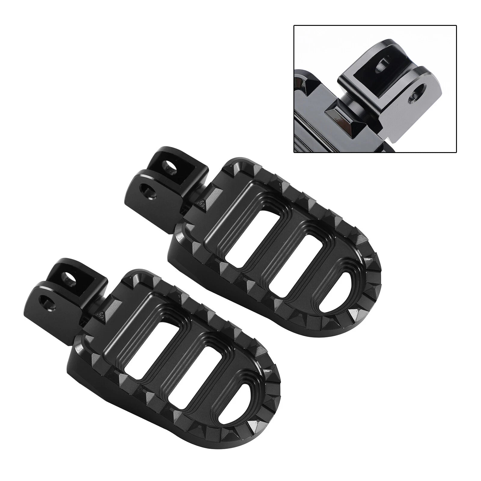 Front Footrests Foot Pegs for Meteor 350, Classic 350 (2021–2023)