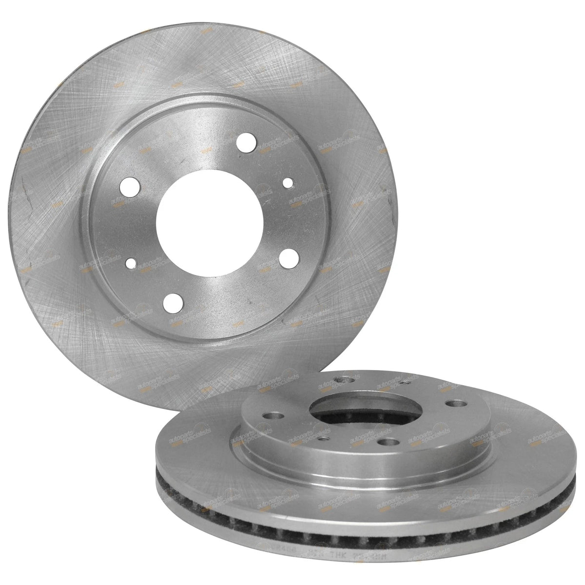 2 Front Disc Brake Rotors for Hyundai Elantra FC XD (2000–2006)
