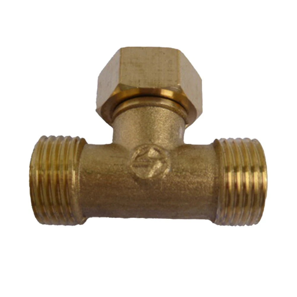 T Shaped Water Pipe Connector for Angle Valves and Hoses