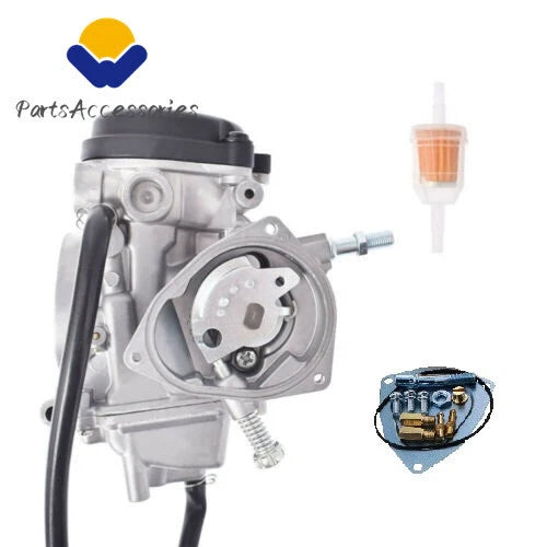 Carburetor & Fuel Petcock Valve Switch for Suzuki QuadRunner 250 (1991–1998)