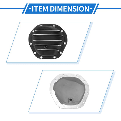 Differential Cover with Gasket Bolts for Chevy GM Ford Dana 44 (1941–2003)