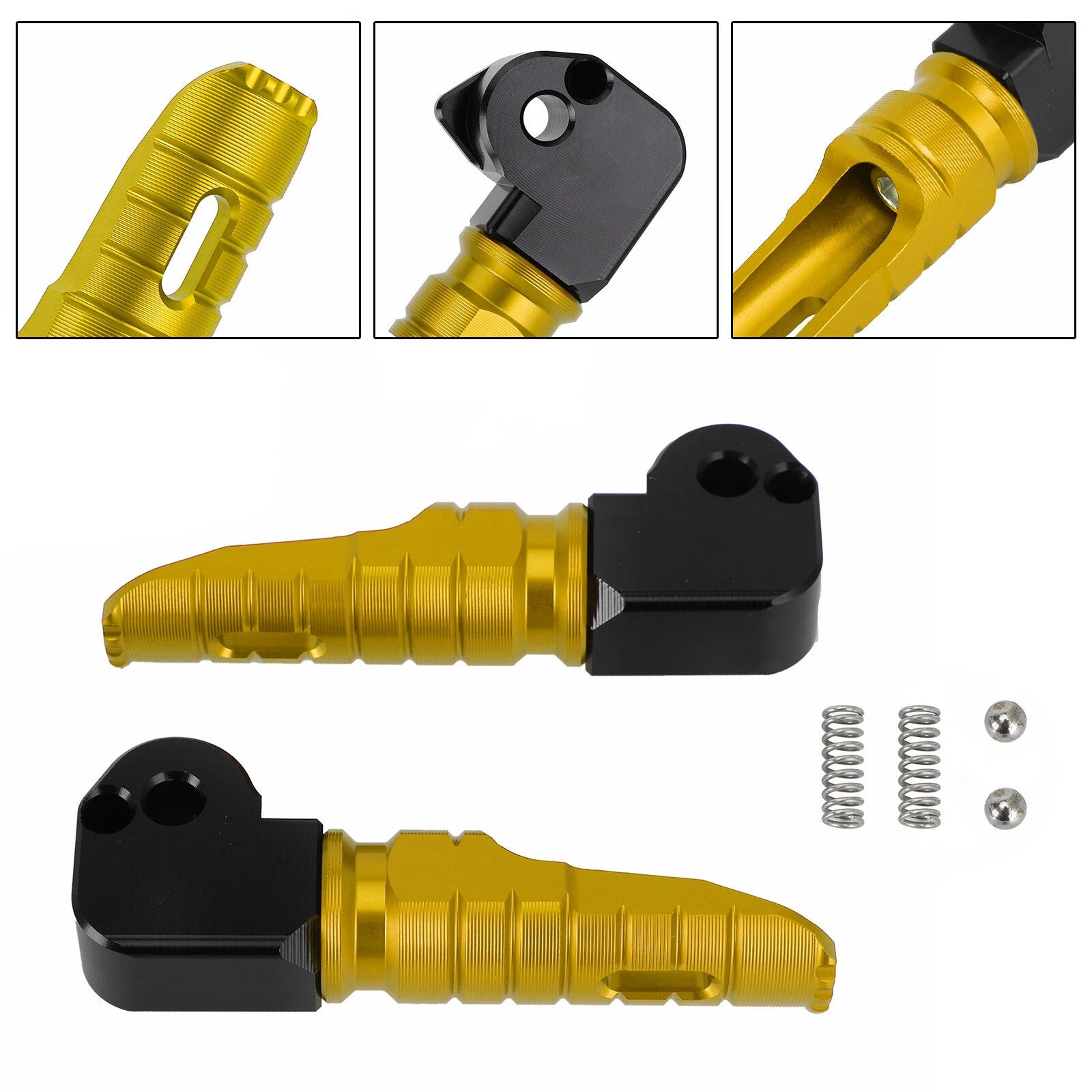 Rear Footrests Foot Pegs for Honda Forza 750 NSS 750 (2021–2022) SF T9