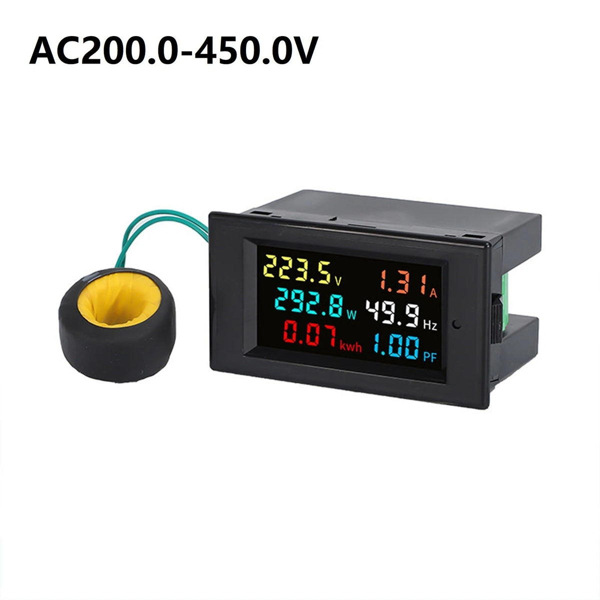 Digital Volt Amp Meter for Power Usage Analysis
