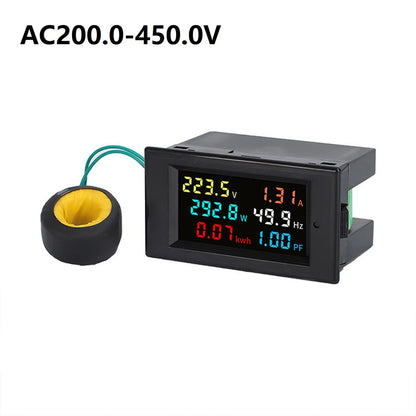 Digital Volt Amp Meter for Power Usage Analysis