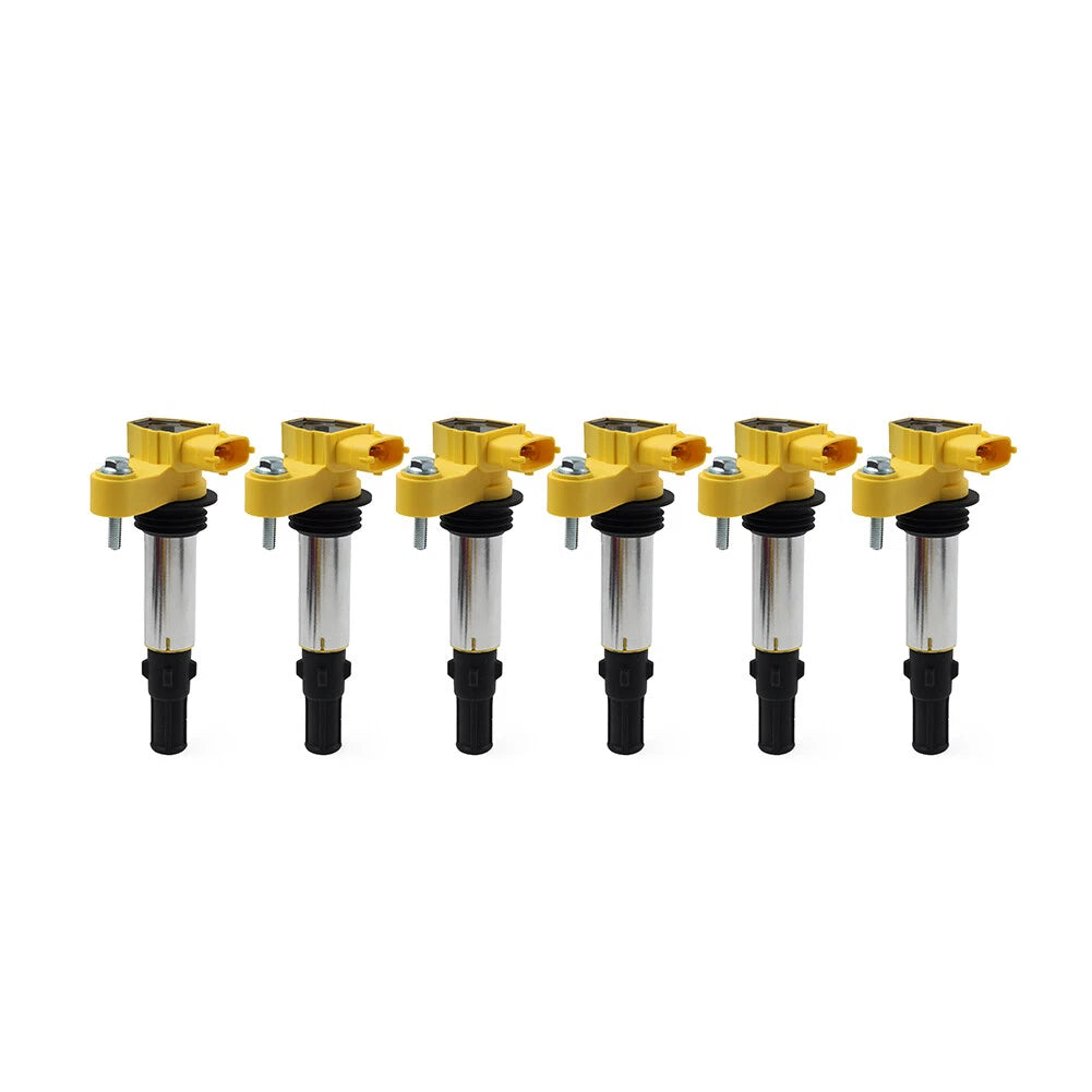 6PCS Ignition Coil Pack for Cadillac SRX CTS STS GMC Acadia Buick
