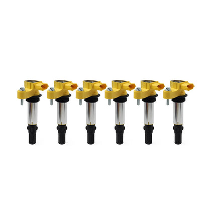 6PCS Ignition Coil Pack for Cadillac SRX CTS STS GMC Acadia Buick