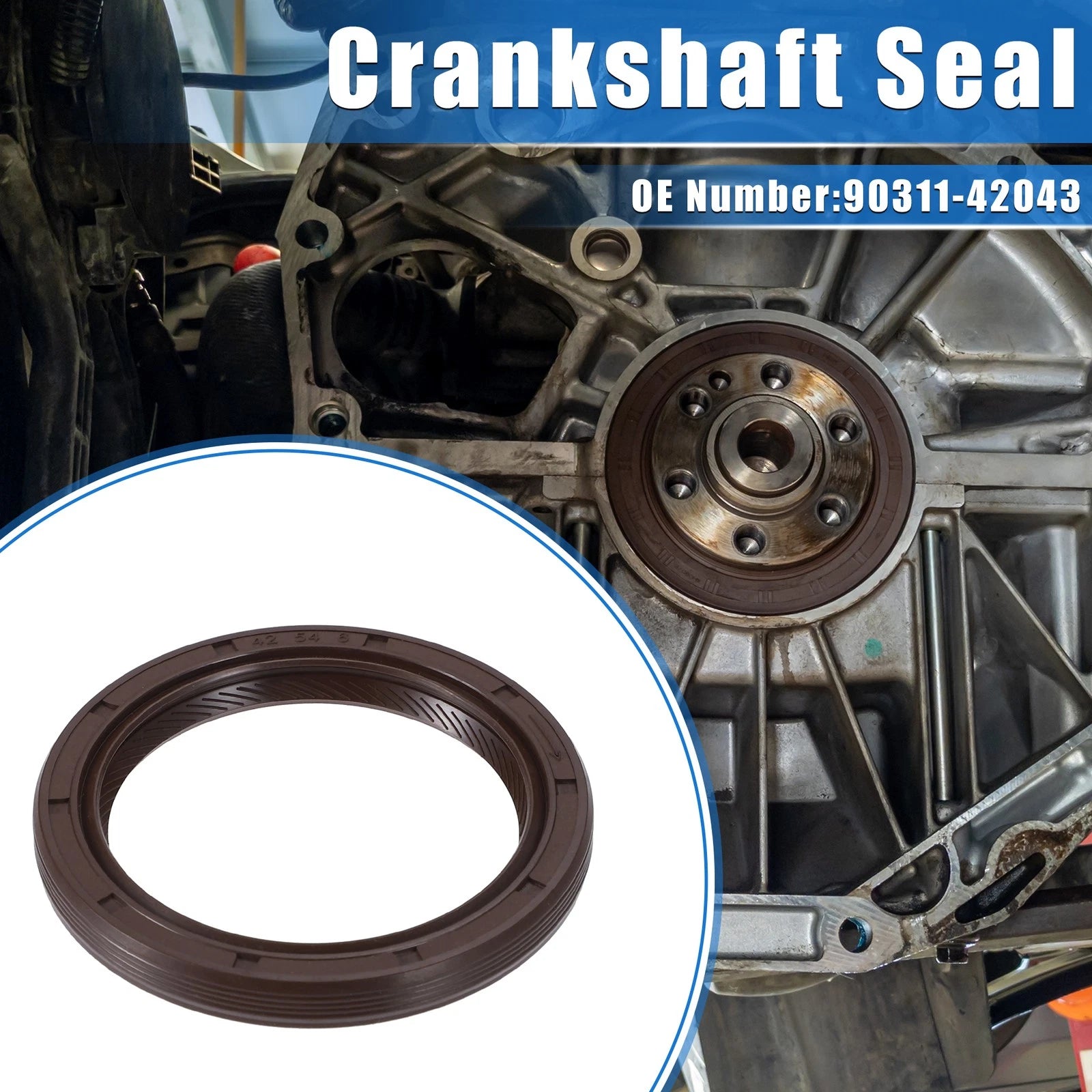 Engine Crankshaft Oil Seal Replacement for Toyota Tacoma (2009–2019)