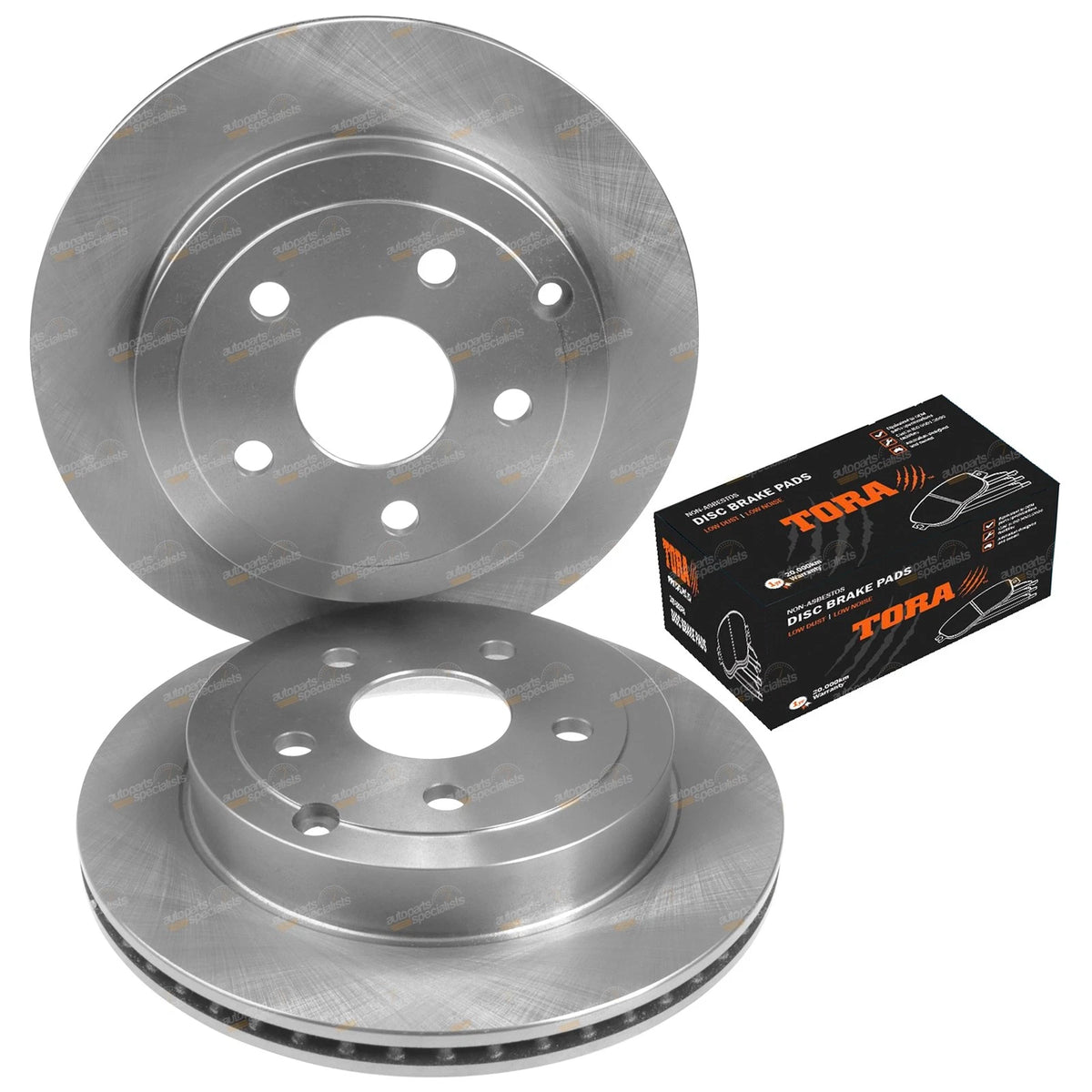 Rear Brake Rotors & Pads for Commodore Calais Caprice Berlina VE VF WM (2006–2017)
