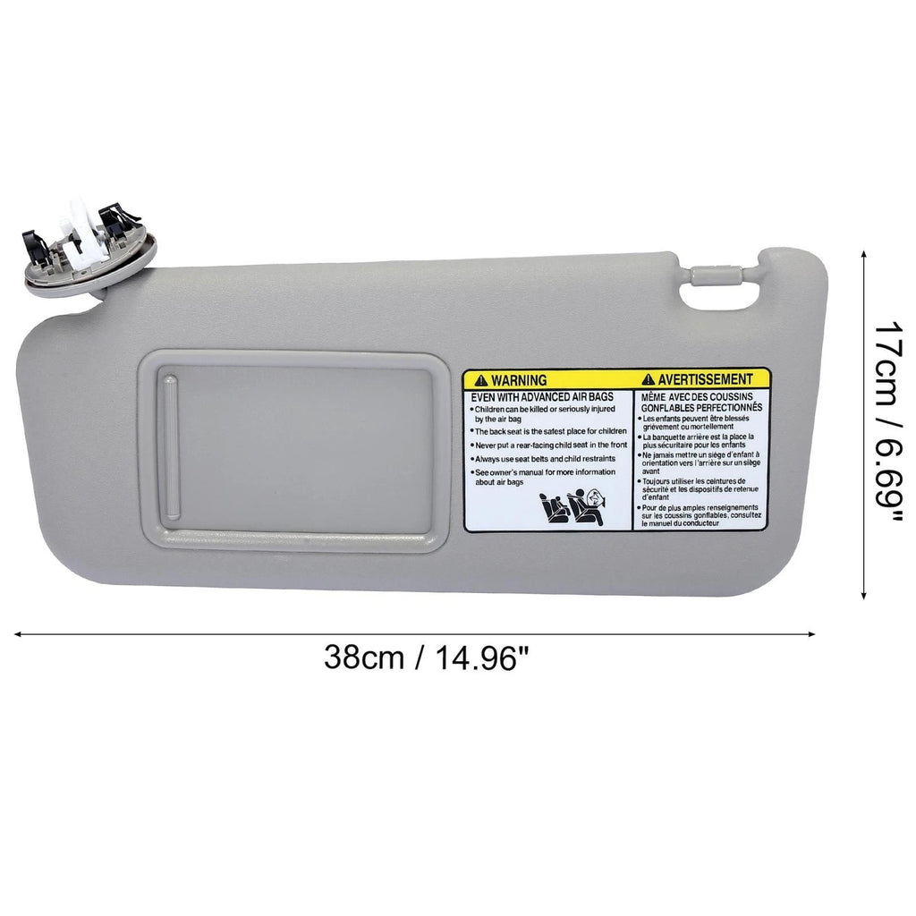 Front Left Sun Visor Replacement for Toyota RAV4 (2006–2012)