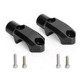 Aluminium 7/8" Front Master Cylinder Clamp for Motorcycle (10mm Mirror Mount)